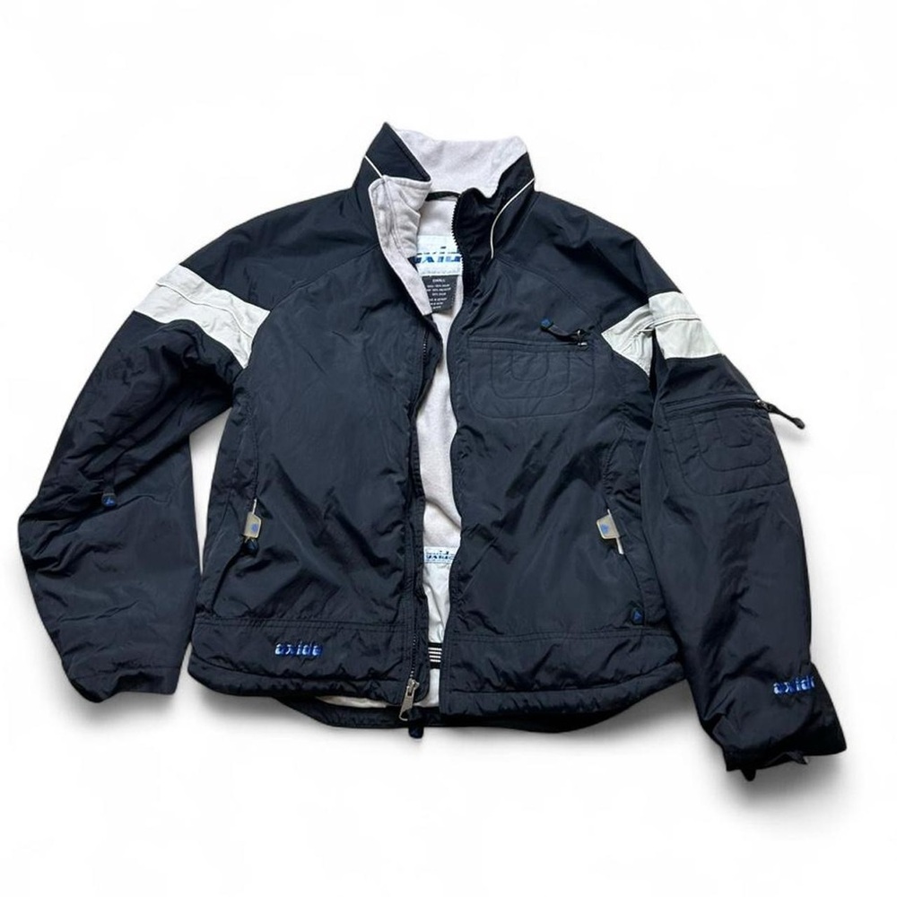 Oxide Black & White Ski Jacket ❄️ Waterproof Warm Winter Coat | Sporty Chic